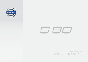 2015 Volvo S80 Owners Manual